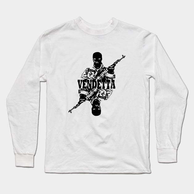 Vendetta Long Sleeve T-Shirt by teeor